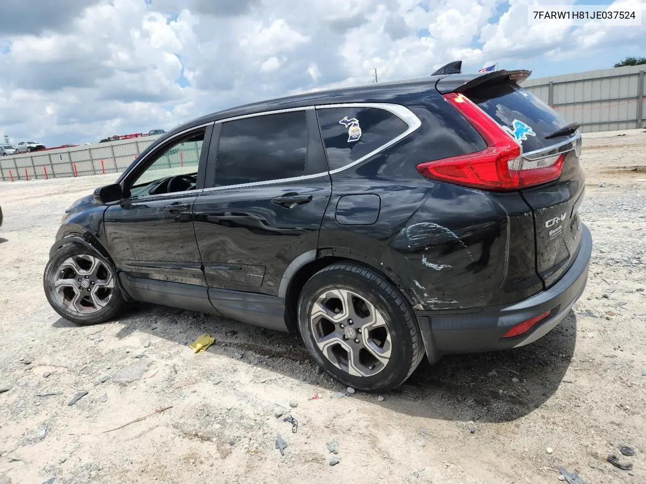 7farw1h81je037524 7FARW1H81JE037524 2018 Honda Cr-V Exl