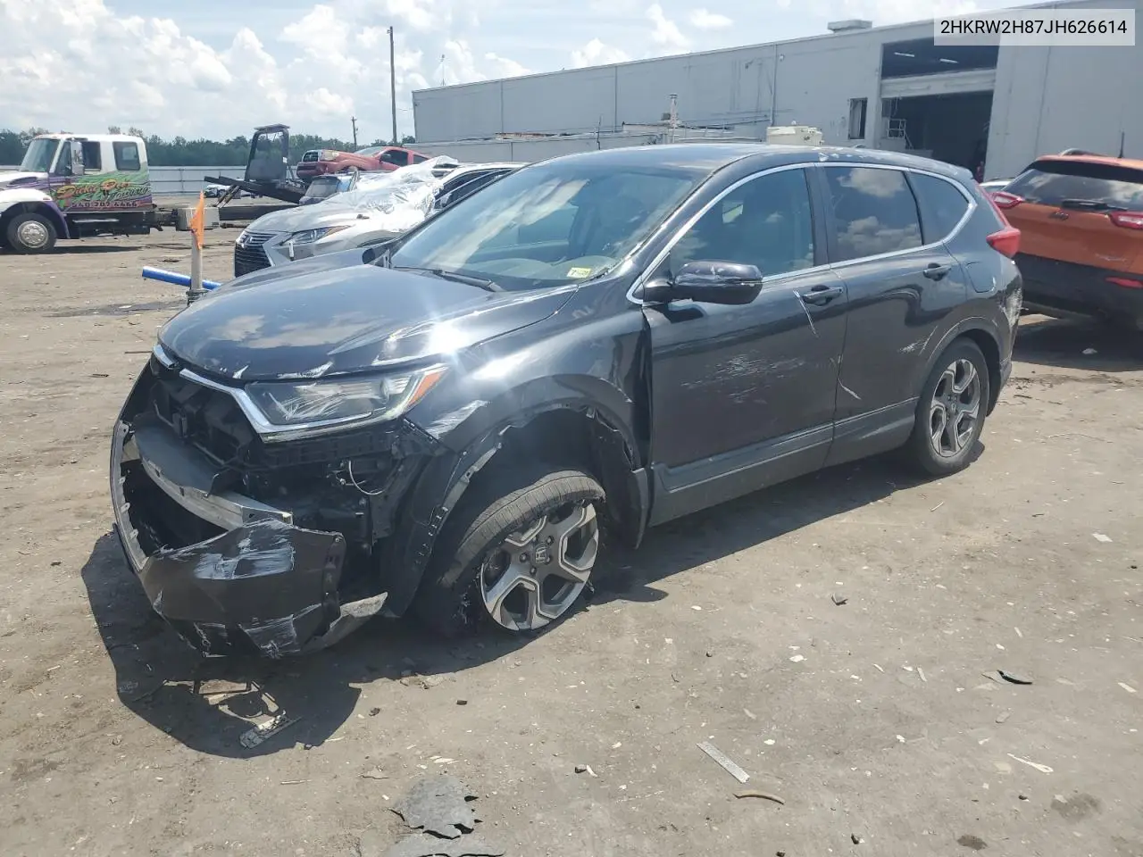 2018 Honda Cr-V Exl VIN: 2HKRW2H87JH626614 Lot: 62945955