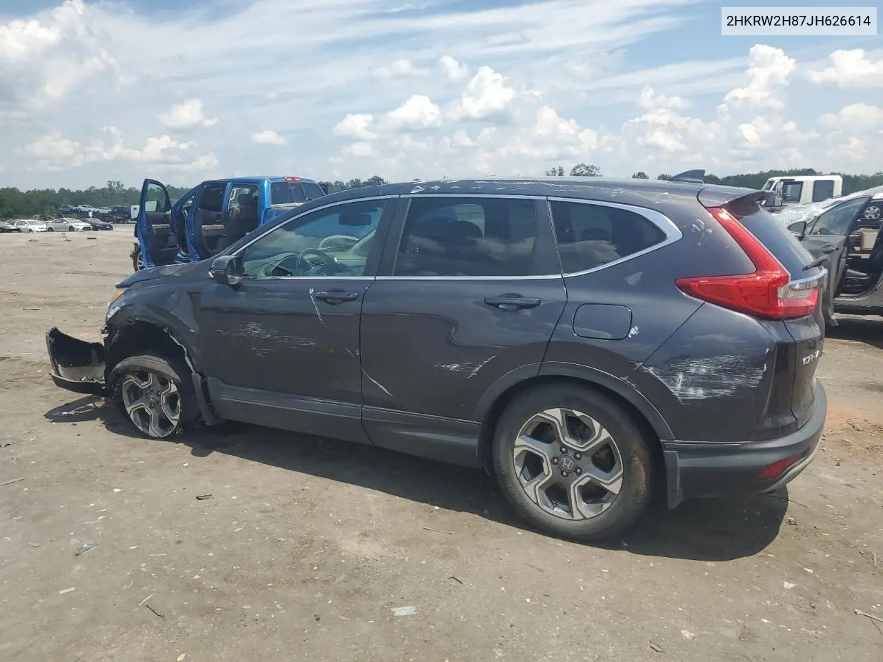2018 Honda Cr-V Exl VIN: 2HKRW2H87JH626614 Lot: 62945955