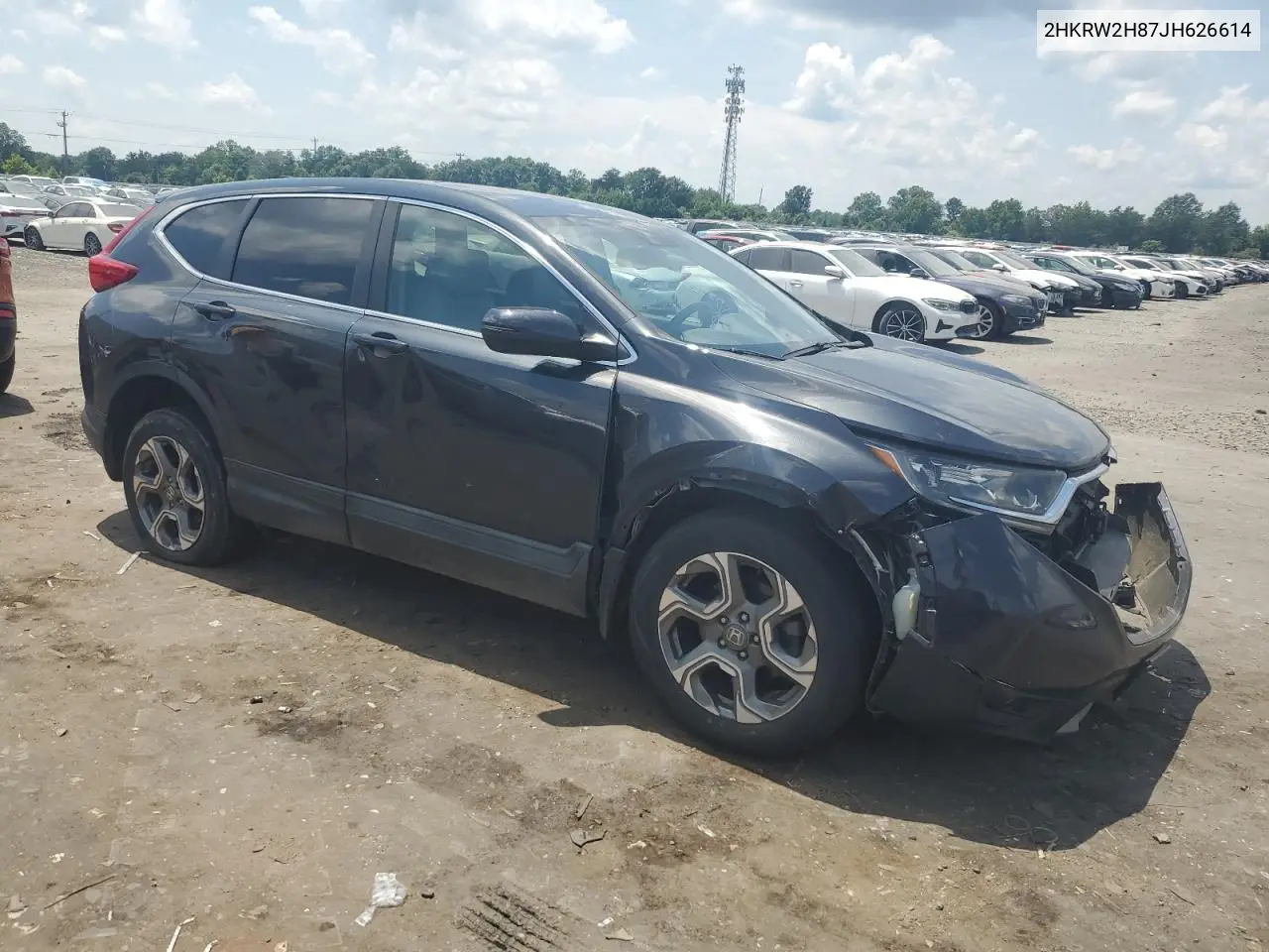 2018 Honda Cr-V Exl VIN: 2HKRW2H87JH626614 Lot: 62945955