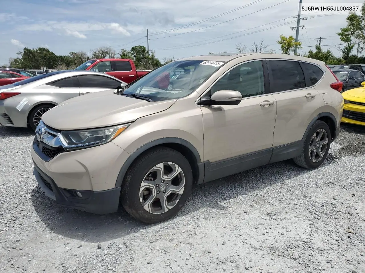 5J6RW1H55JL004857 2018 Honda Cr-V Ex