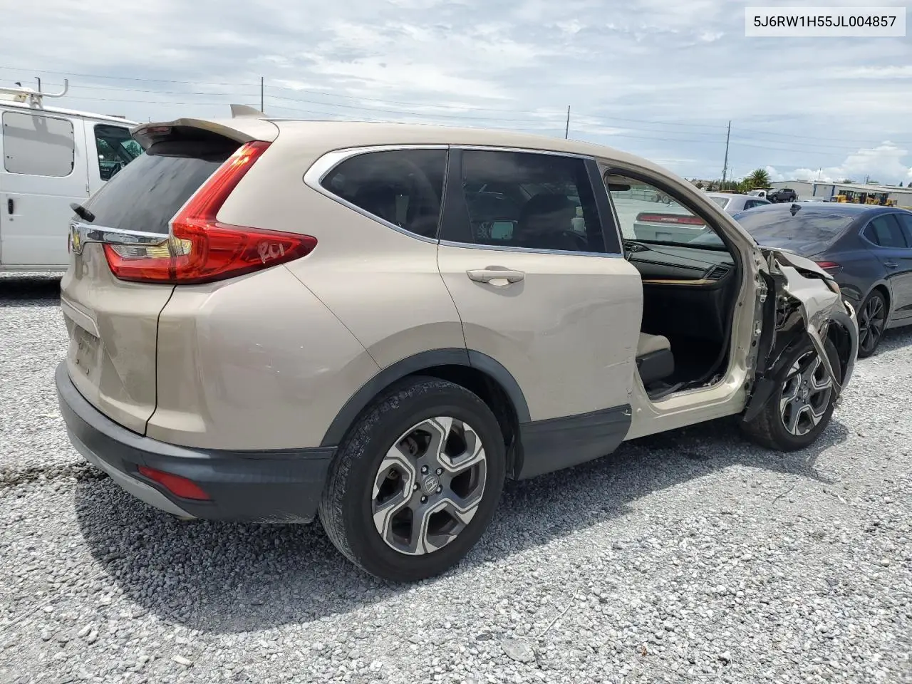 5J6RW1H55JL004857 2018 Honda Cr-V Ex