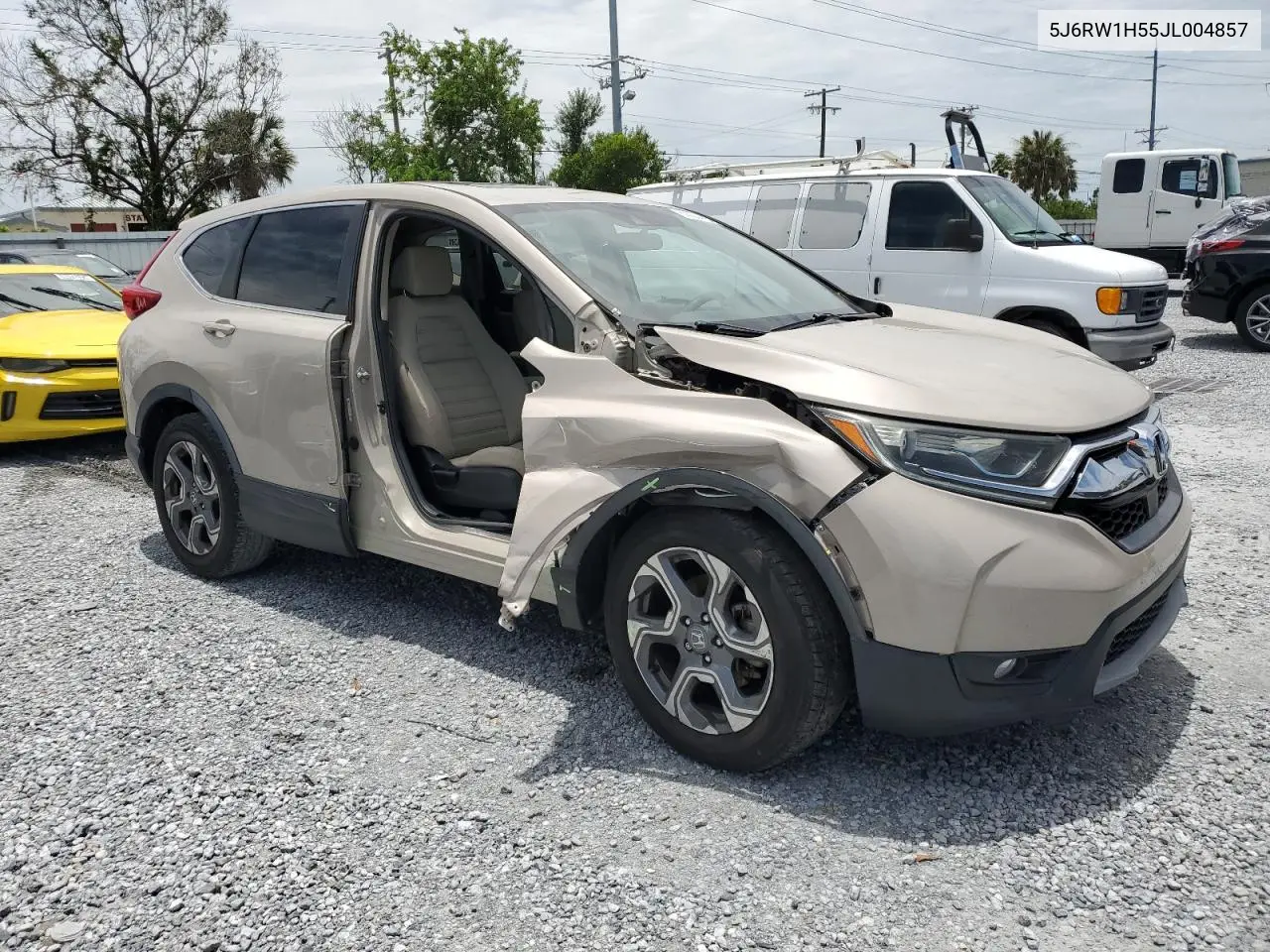 5J6RW1H55JL004857 2018 Honda Cr-V Ex
