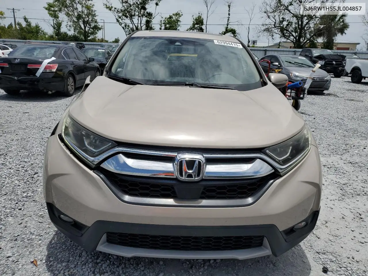 5J6RW1H55JL004857 2018 Honda Cr-V Ex
