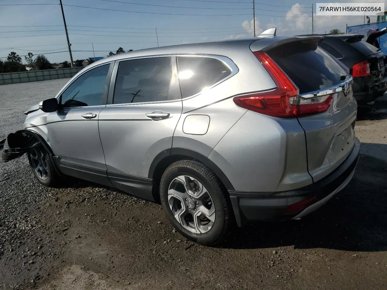 2019 Honda Cr-V Ex VIN: 7FARW1H56KE020564 Lot: 43331525