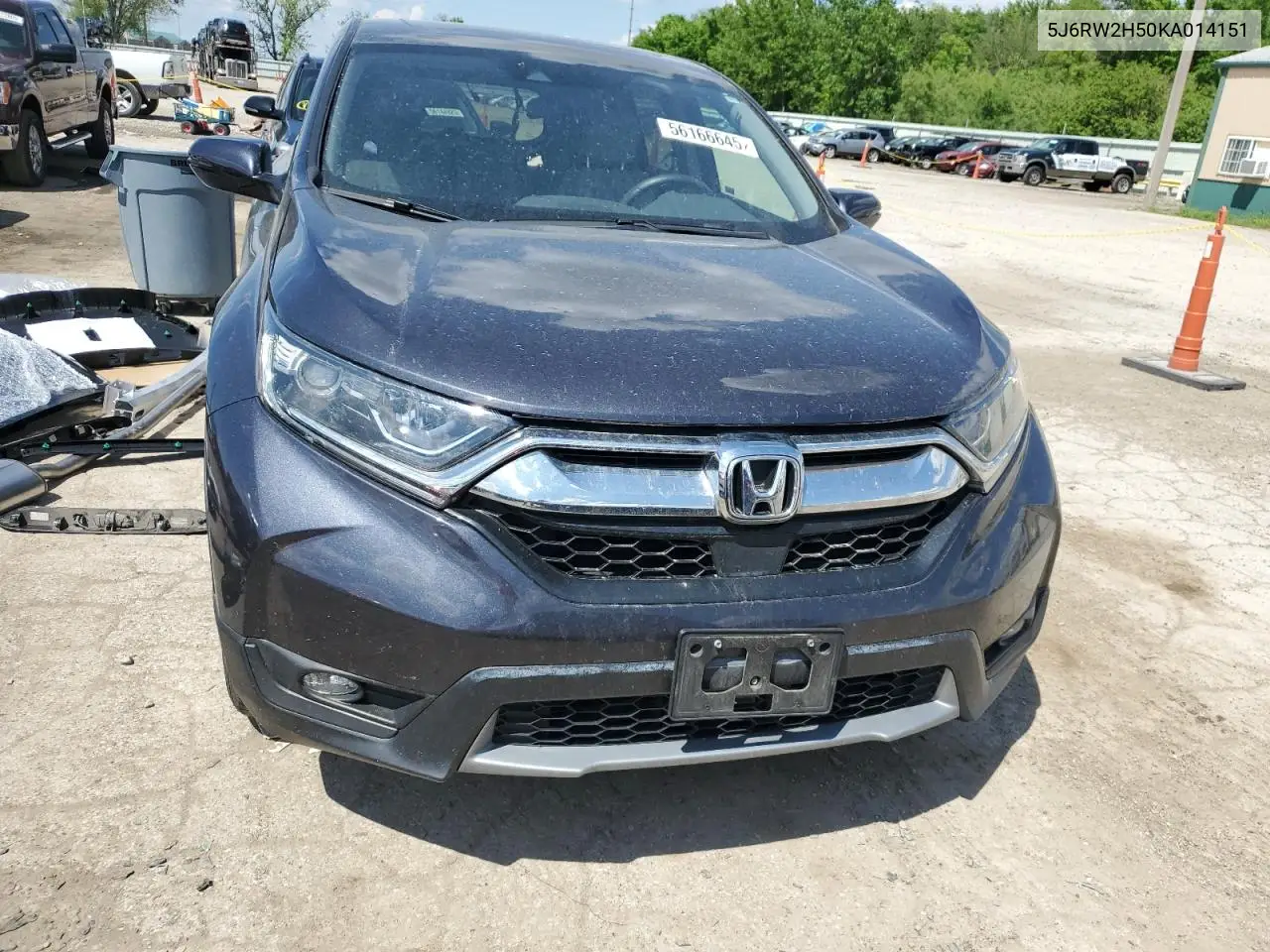 2019 Honda Cr-V Ex VIN: 5J6RW2H50KA014151 Lot: 56166645