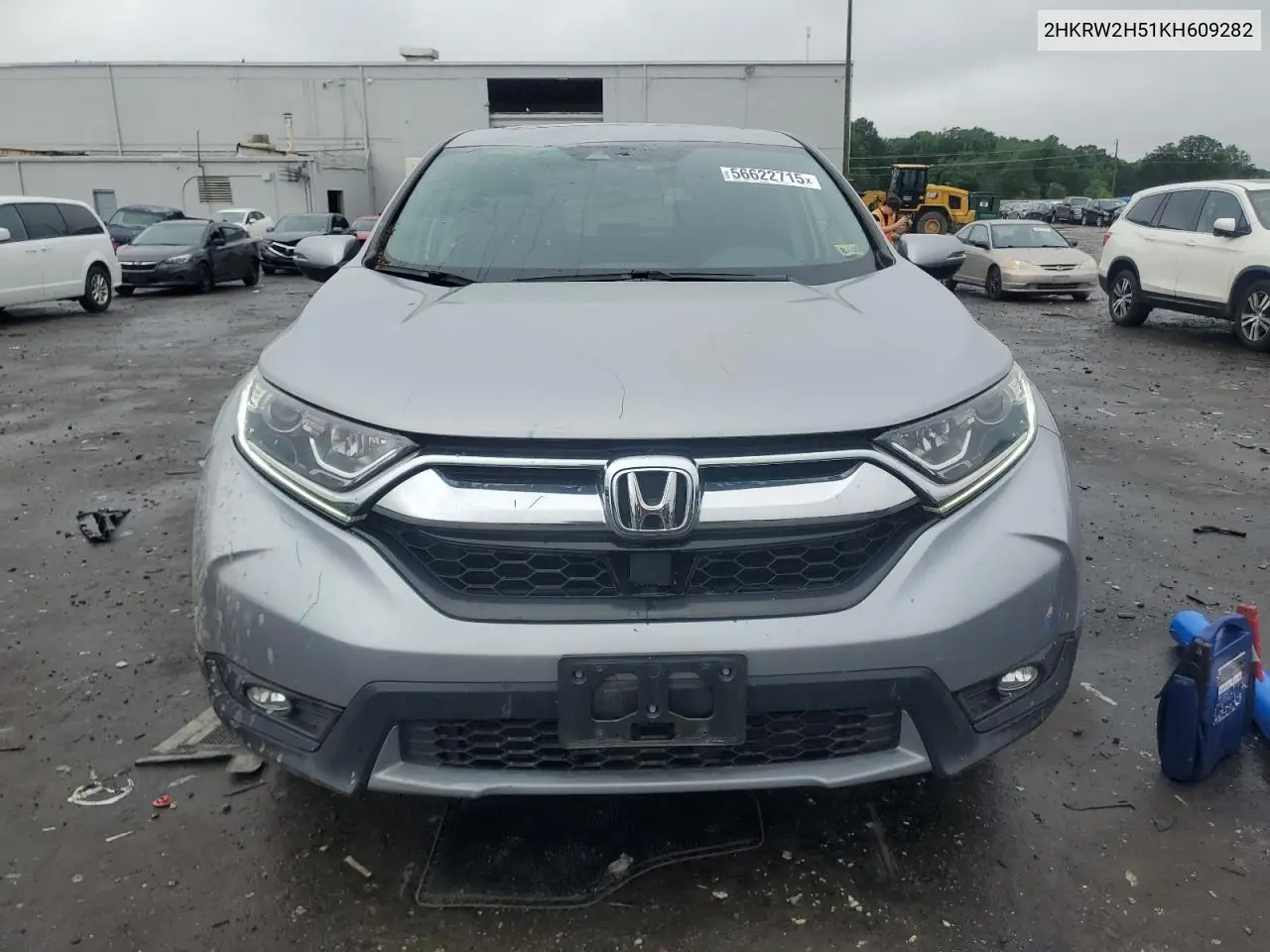 2019 Honda Cr-V Ex VIN: 2HKRW2H51KH609282 Lot: 56622715