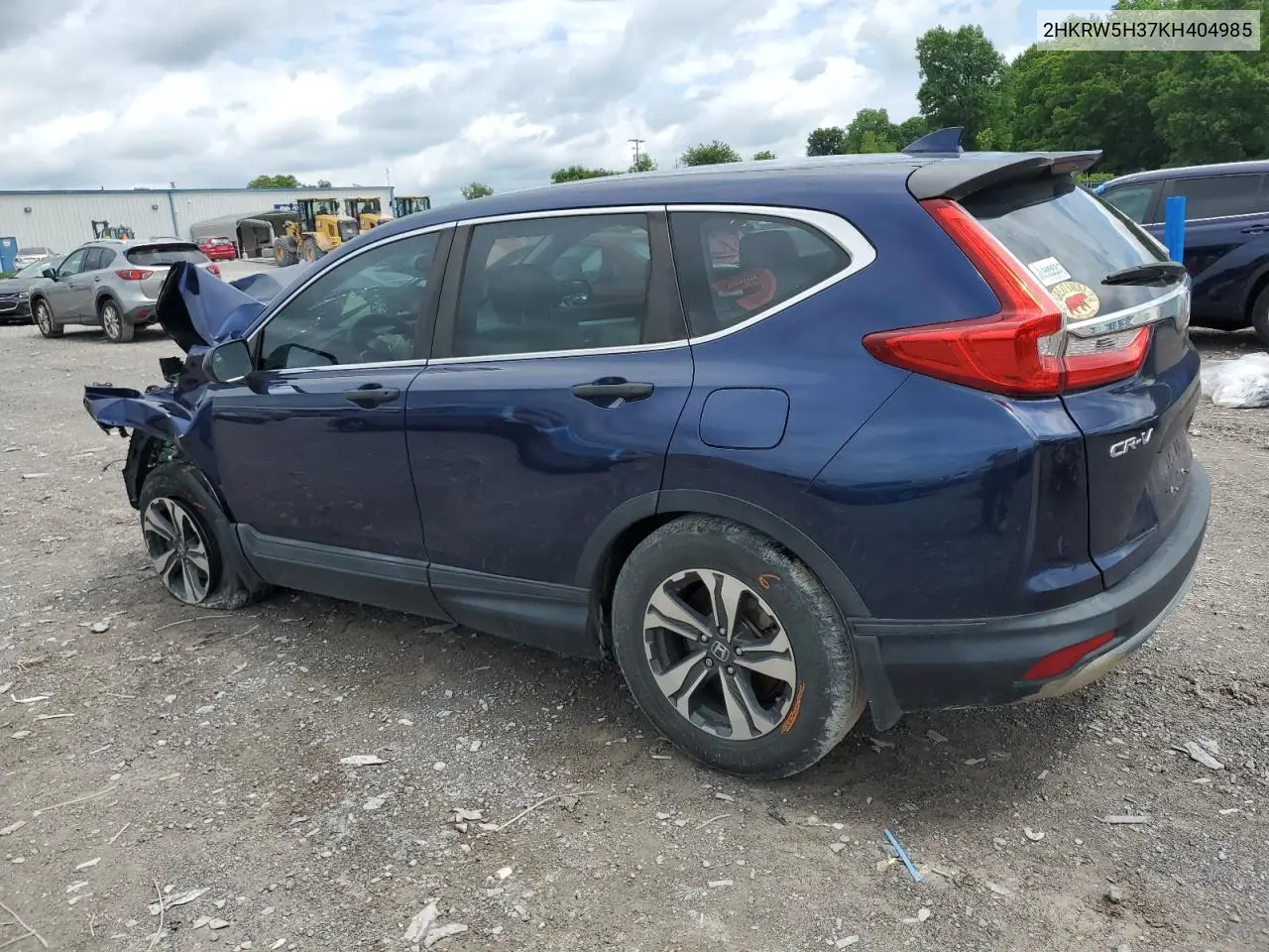 2019 Honda Cr-V Lx VIN: 2HKRW5H37KH404985 Lot: 56743495