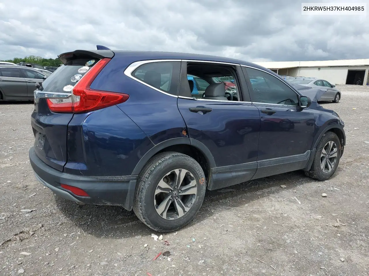 2019 Honda Cr-V Lx VIN: 2HKRW5H37KH404985 Lot: 56743495