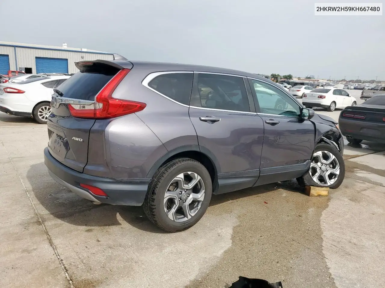 2hkrw2h59kh667480 2HKRW2H59KH667480 2019 Honda Cr-V Ex