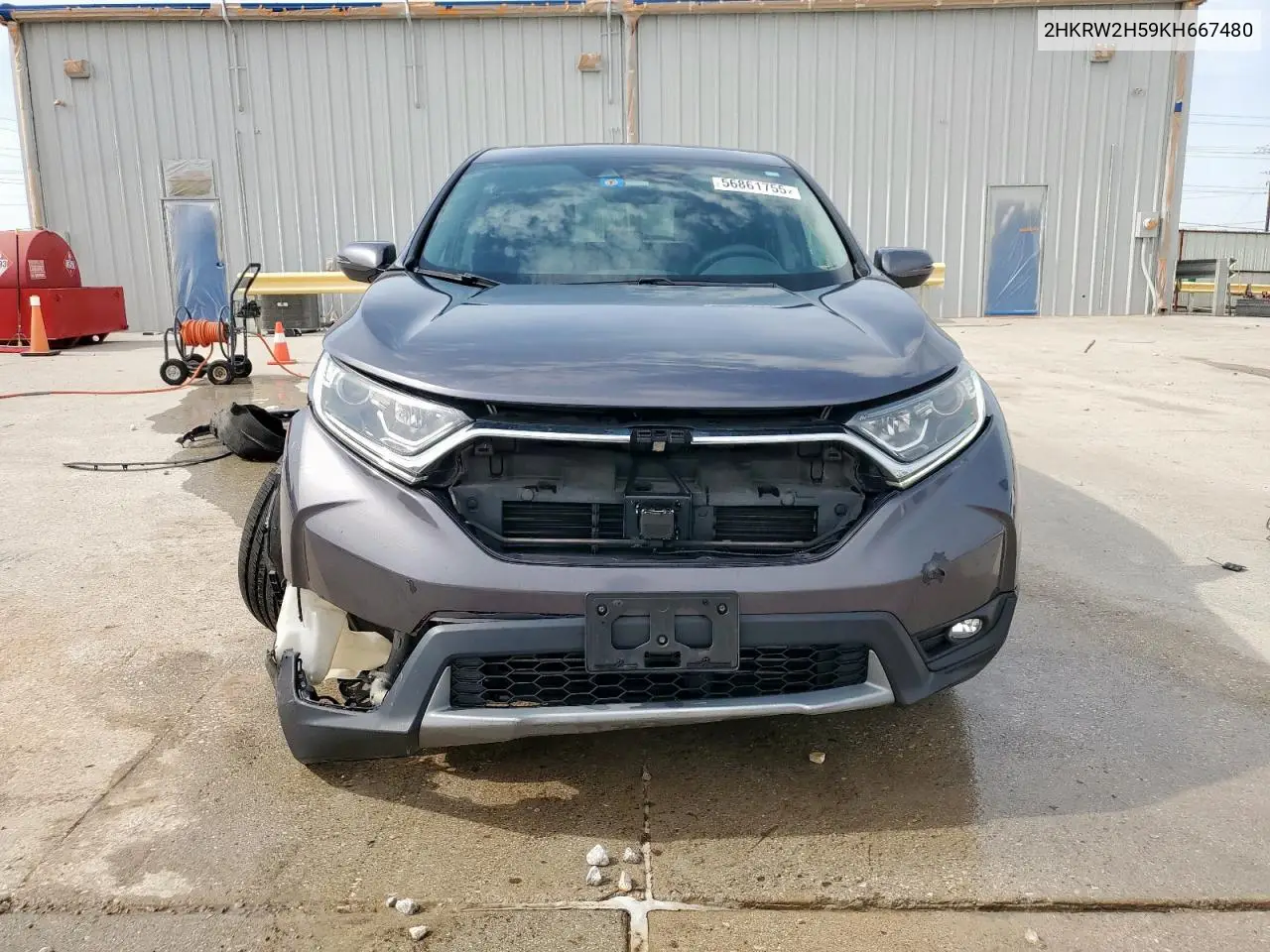2hkrw2h59kh667480 2HKRW2H59KH667480 2019 Honda Cr-V Ex