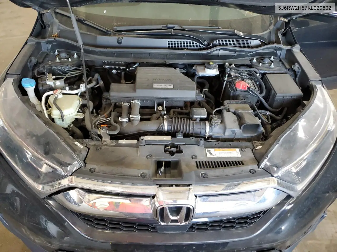 2019 Honda Cr-V Ex VIN: 5J6RW2H57KL029802 Lot: 57026645