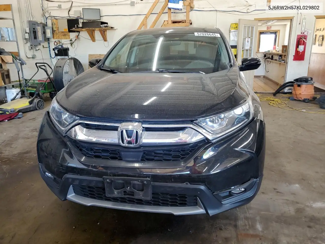 2019 Honda Cr-V Ex VIN: 5J6RW2H57KL029802 Lot: 57026645