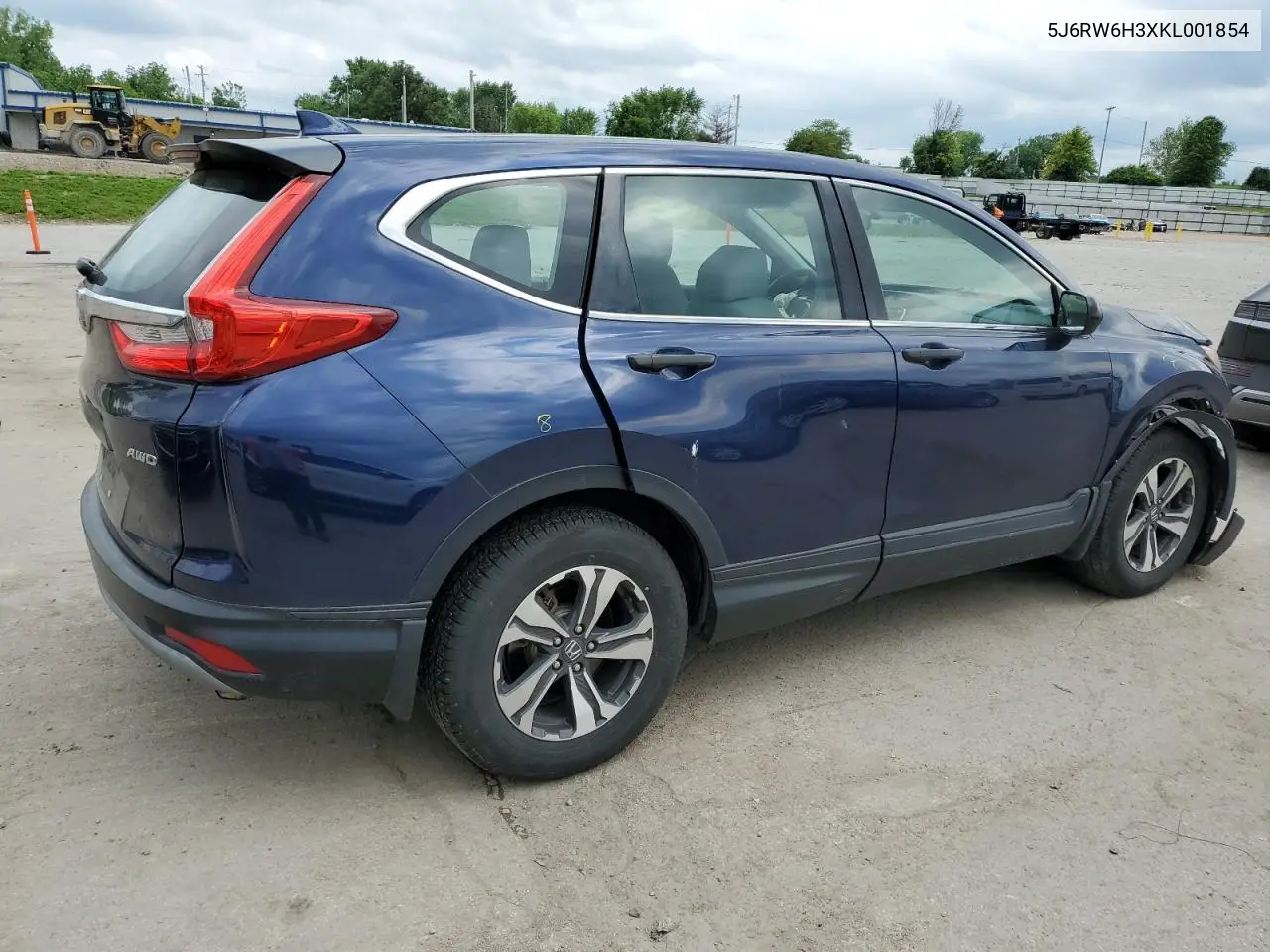 2019 Honda Cr-V Lx VIN: 5J6RW6H3XKL001854 Lot: 57101095