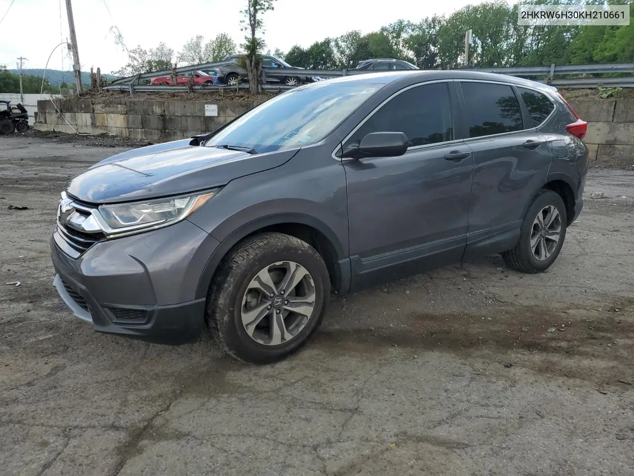 2019 Honda Cr-V Lx VIN: 2HKRW6H30KH210661 Lot: 59158785