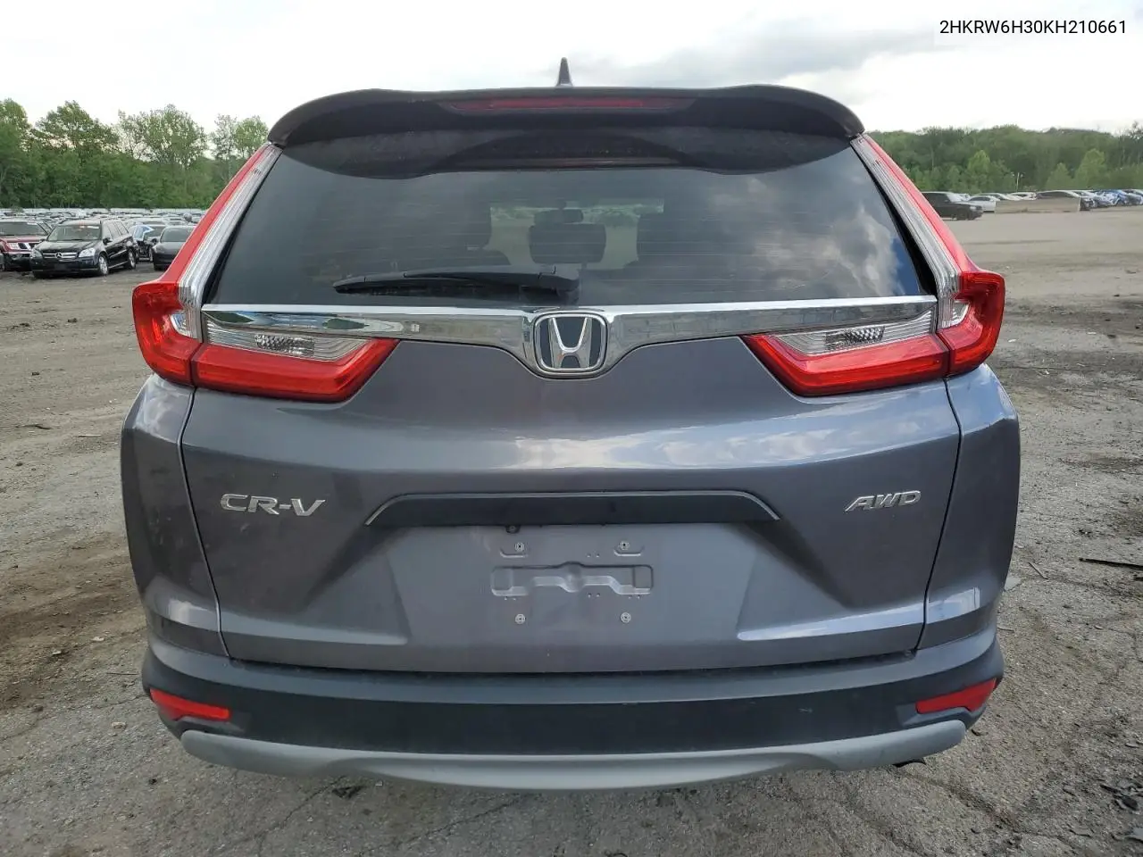2019 Honda Cr-V Lx VIN: 2HKRW6H30KH210661 Lot: 59158785