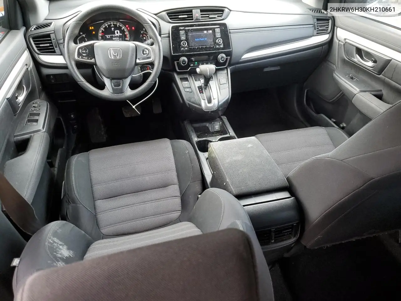 2019 Honda Cr-V Lx VIN: 2HKRW6H30KH210661 Lot: 59158785