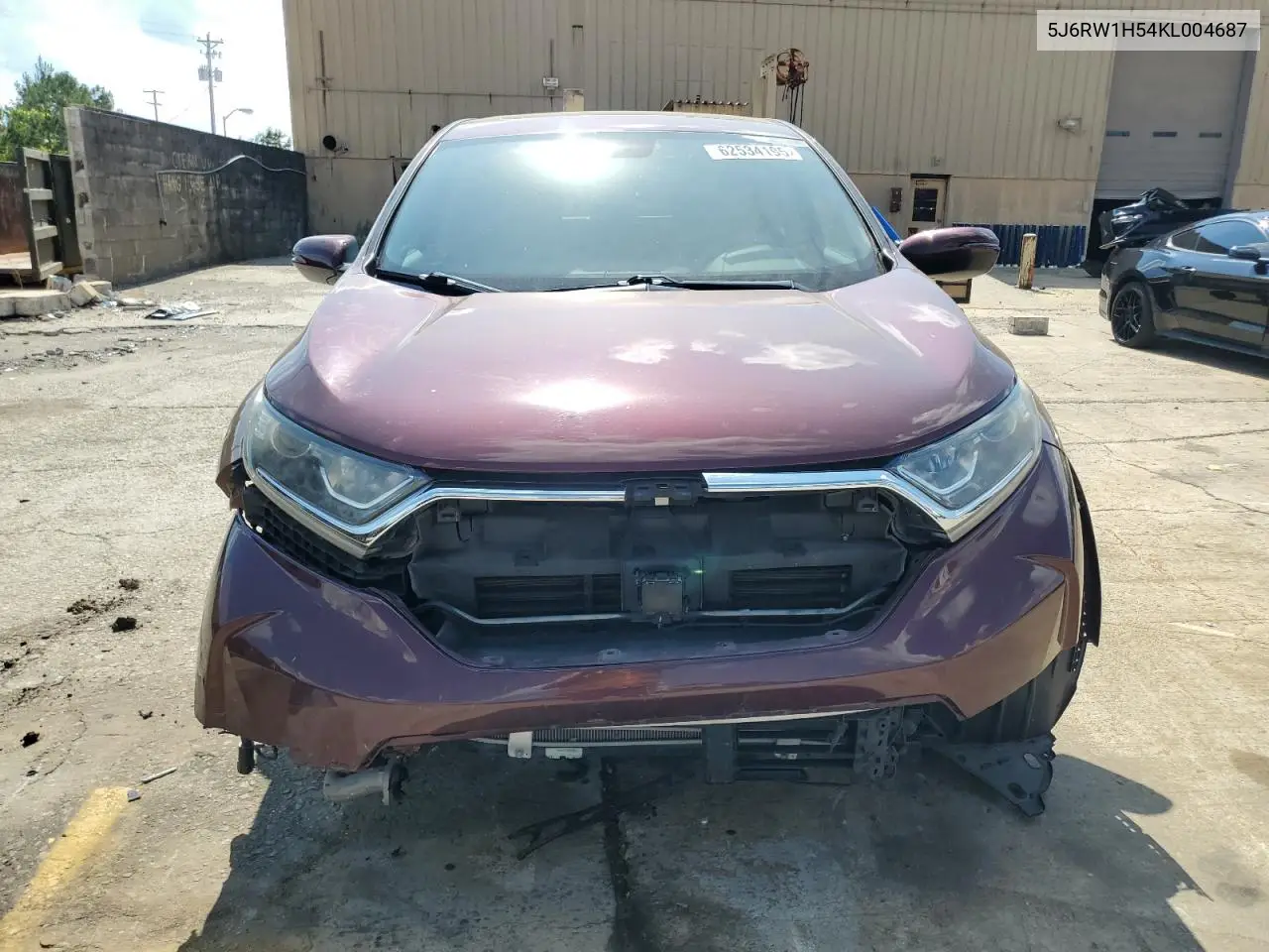 2019 Honda Cr-V Ex VIN: 5J6RW1H54KL004687 Lot: 62534195