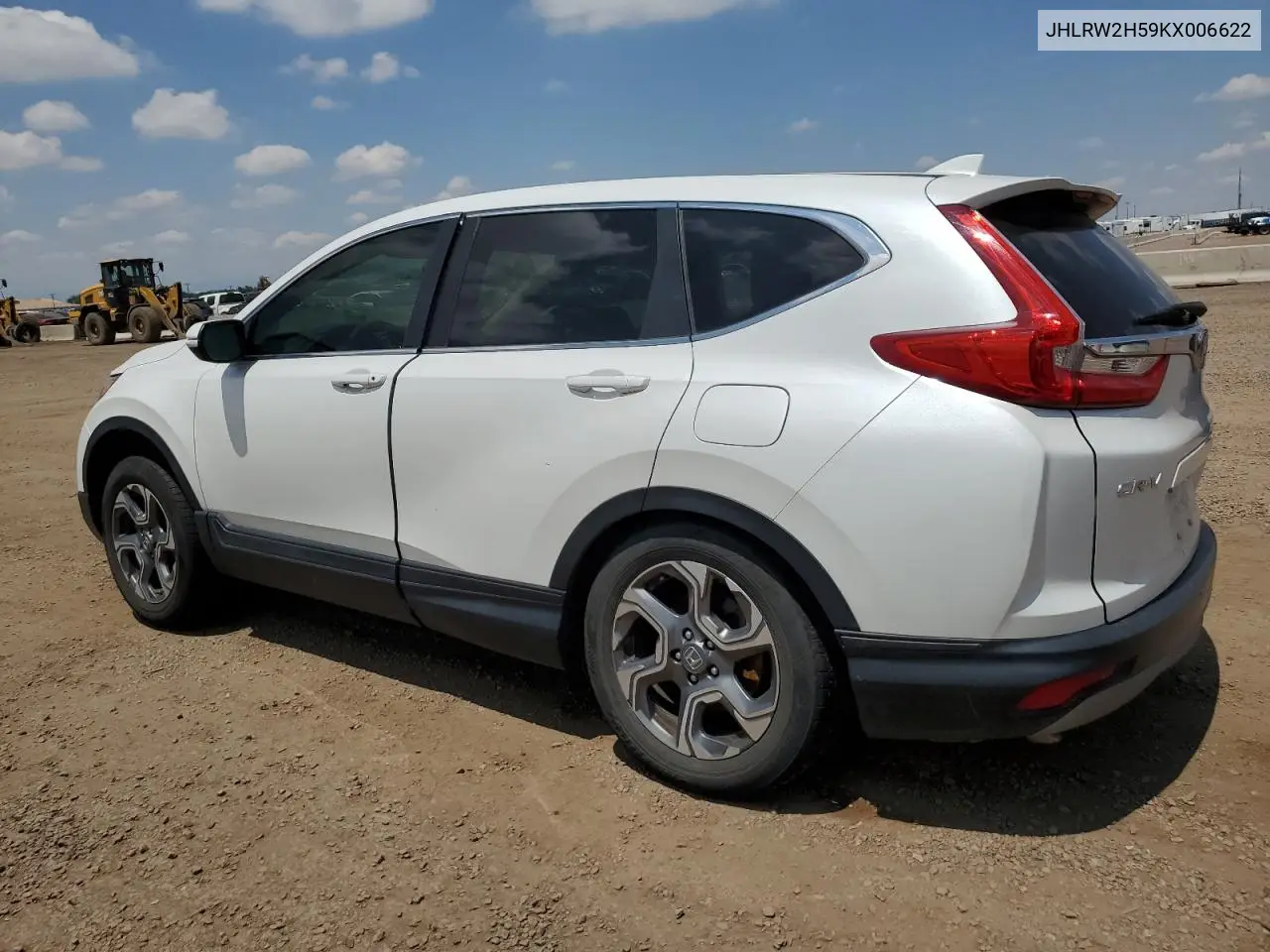 jhlrw2h59kx006622 JHLRW2H59KX006622 2019 Honda Cr-V Ex