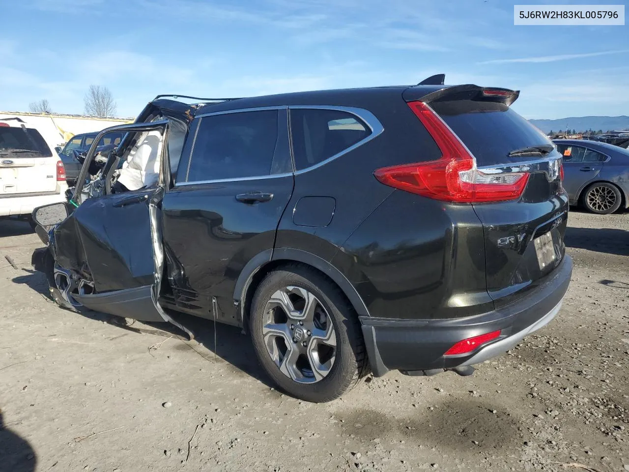 2019 Honda Cr-V Exl VIN: 5J6RW2H83KL005796 Lot: 89382585