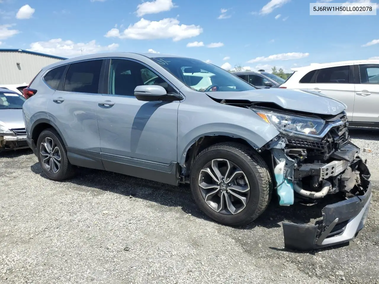 2020 Honda Cr-V Ex VIN: 5J6RW1H50LL002078 Lot: 56014855