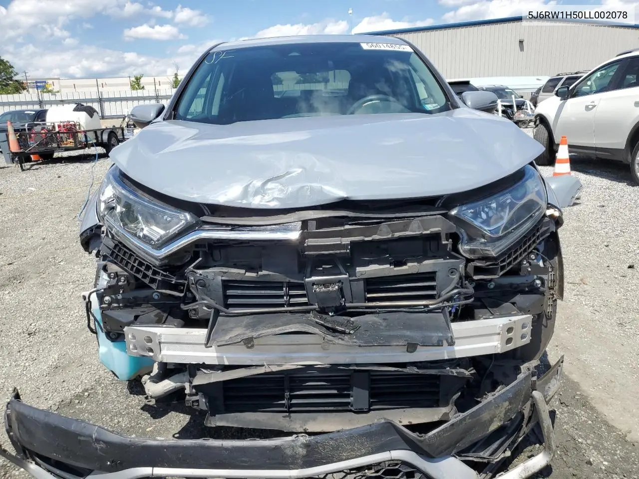 2020 Honda Cr-V Ex VIN: 5J6RW1H50LL002078 Lot: 56014855