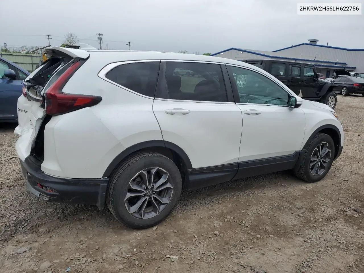 2020 Honda Cr-V Ex VIN: 2HKRW2H56LH622756 Lot: 56529495
