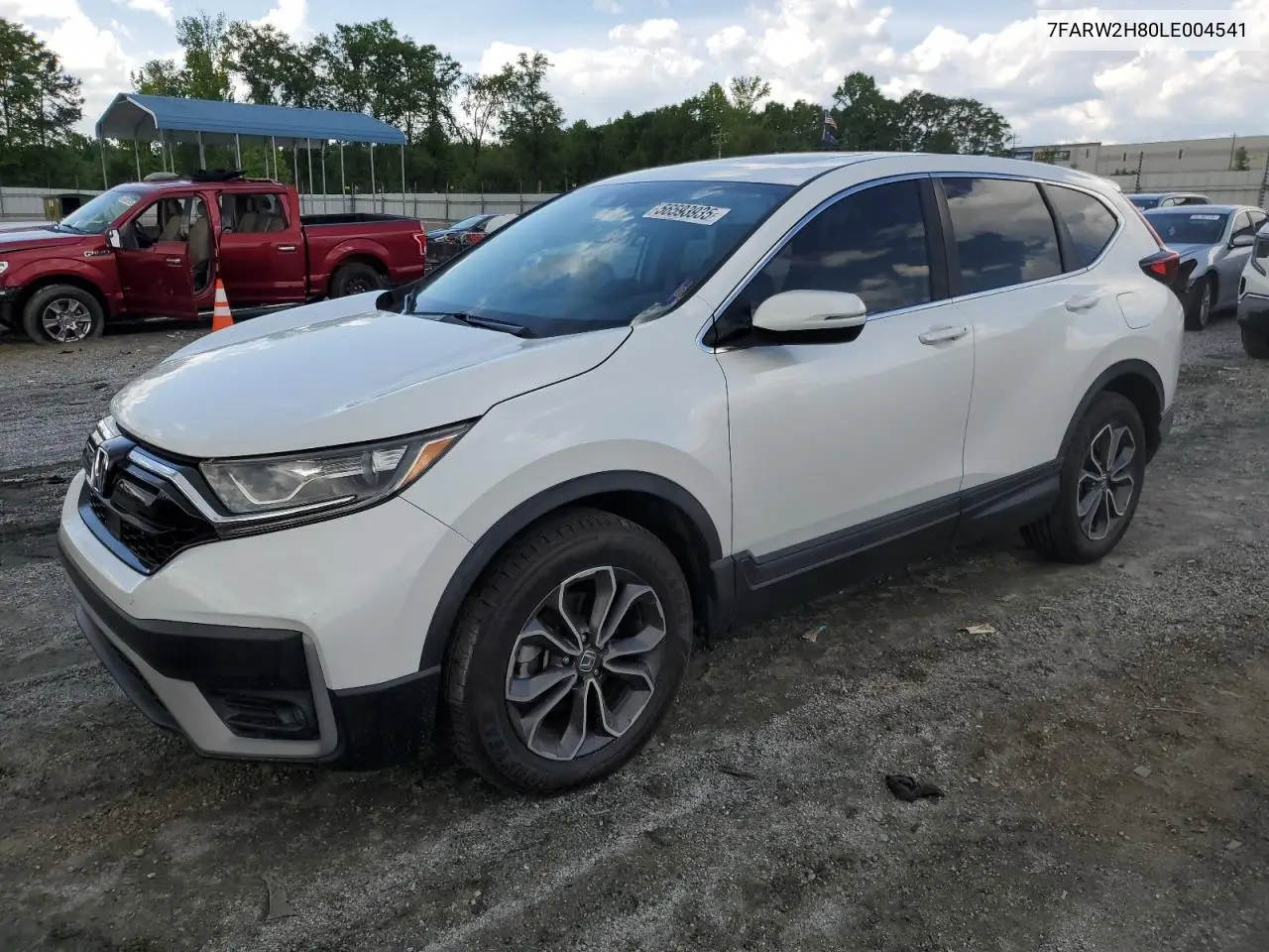 2020 Honda Cr-V Exl VIN: 7FARW2H80LE004541 Lot: 56593935