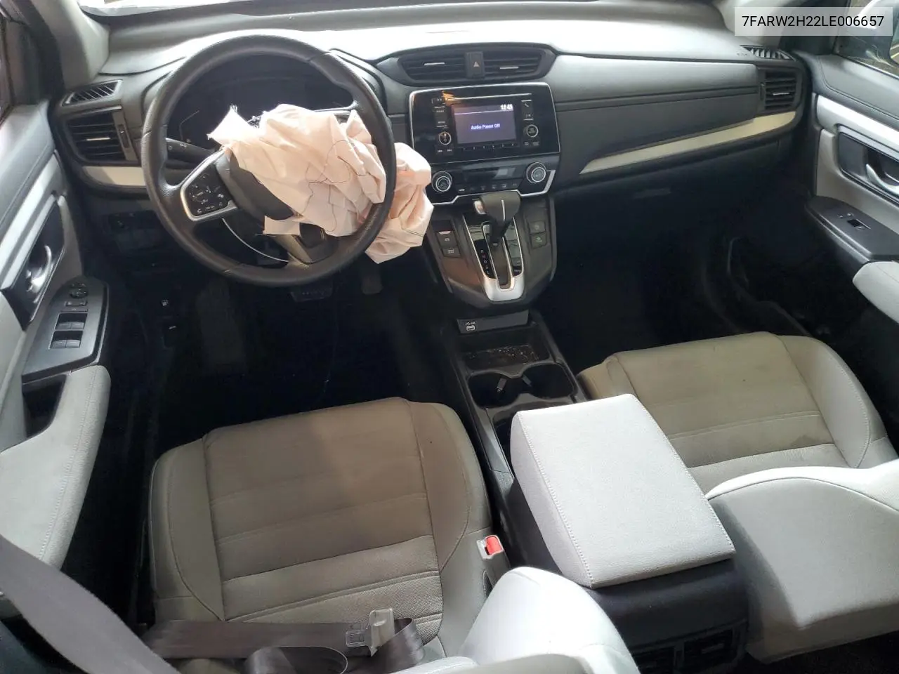2020 Honda Cr-V Lx VIN: 7FARW2H22LE006657 Lot: 56817375