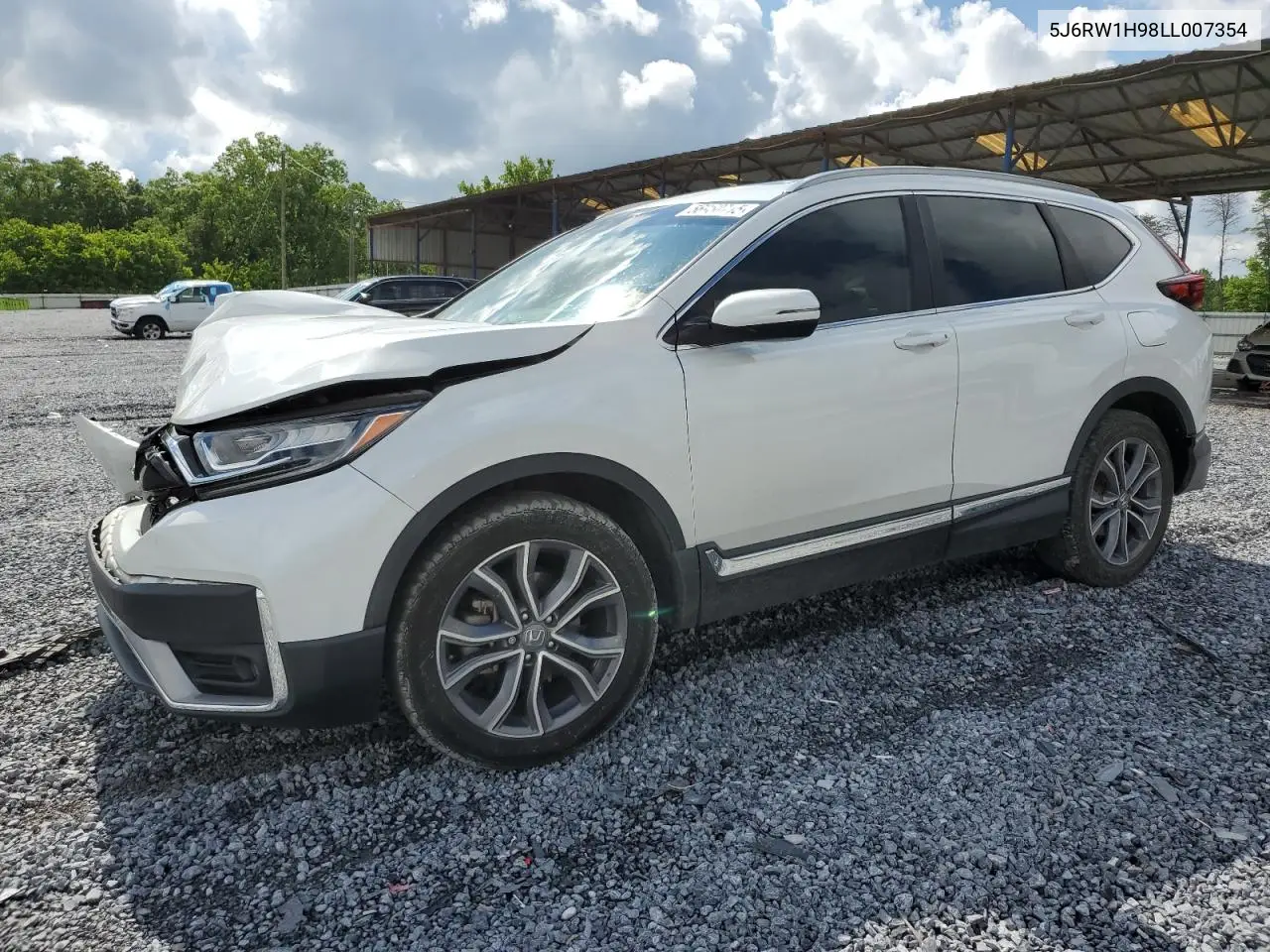 2020 Honda Cr-V Touring VIN: 5J6RW1H98LL007354 Lot: 56950715