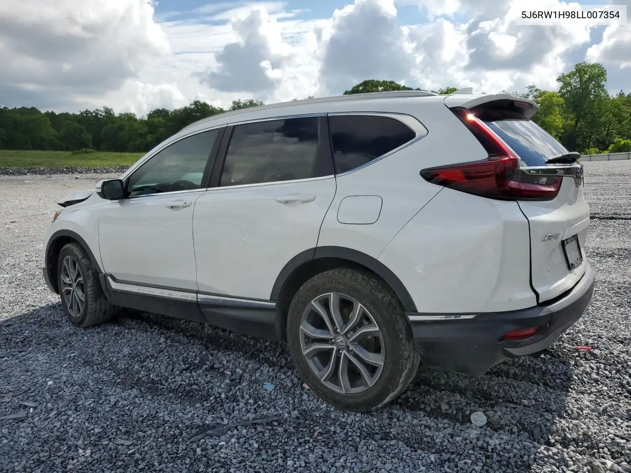 2020 Honda Cr-V Touring VIN: 5J6RW1H98LL007354 Lot: 56950715