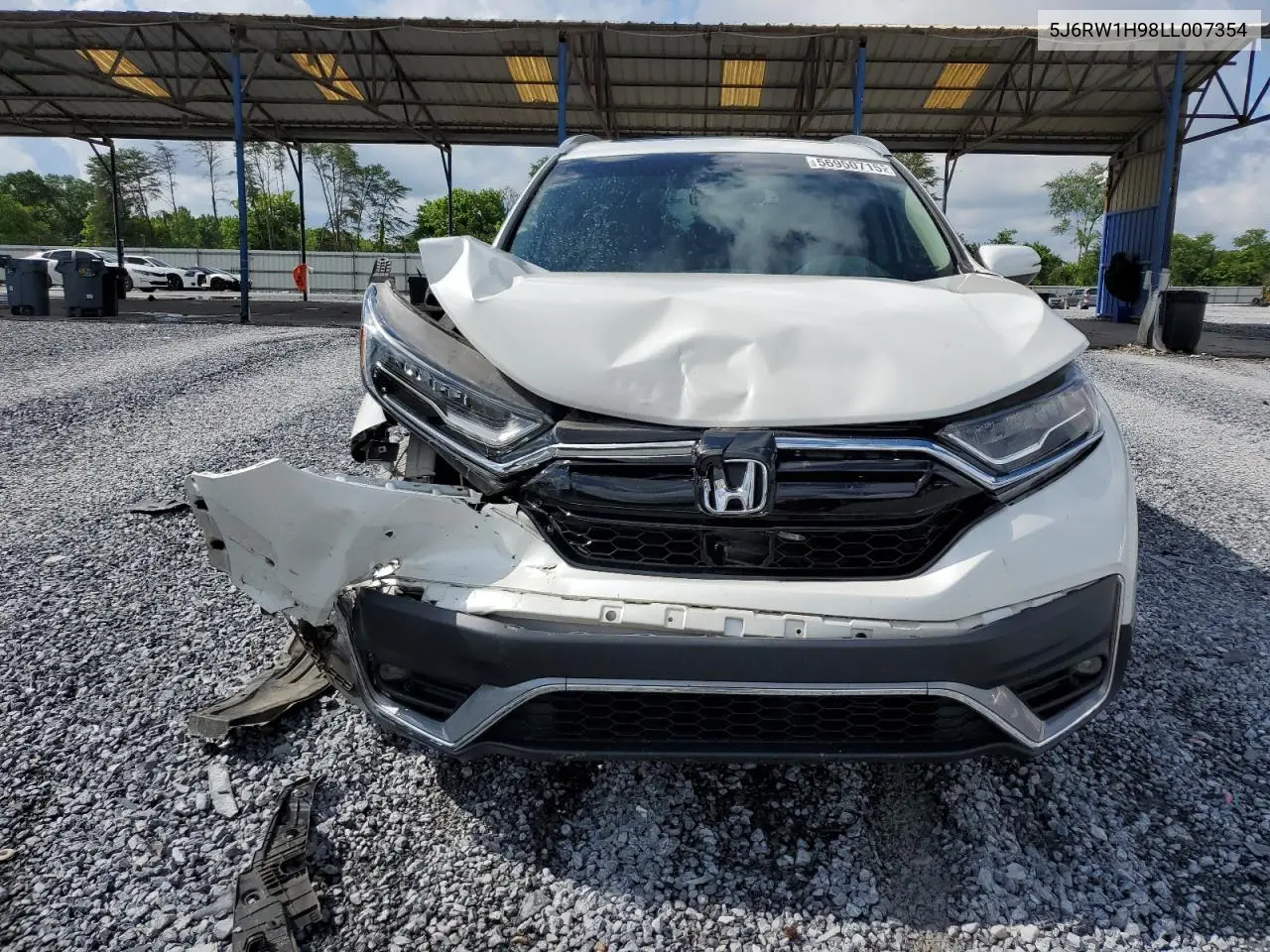 2020 Honda Cr-V Touring VIN: 5J6RW1H98LL007354 Lot: 56950715