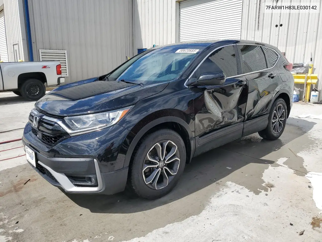 2020 Honda Cr-V Exl VIN: 7FARW1H83LE030142 Lot: 58620685
