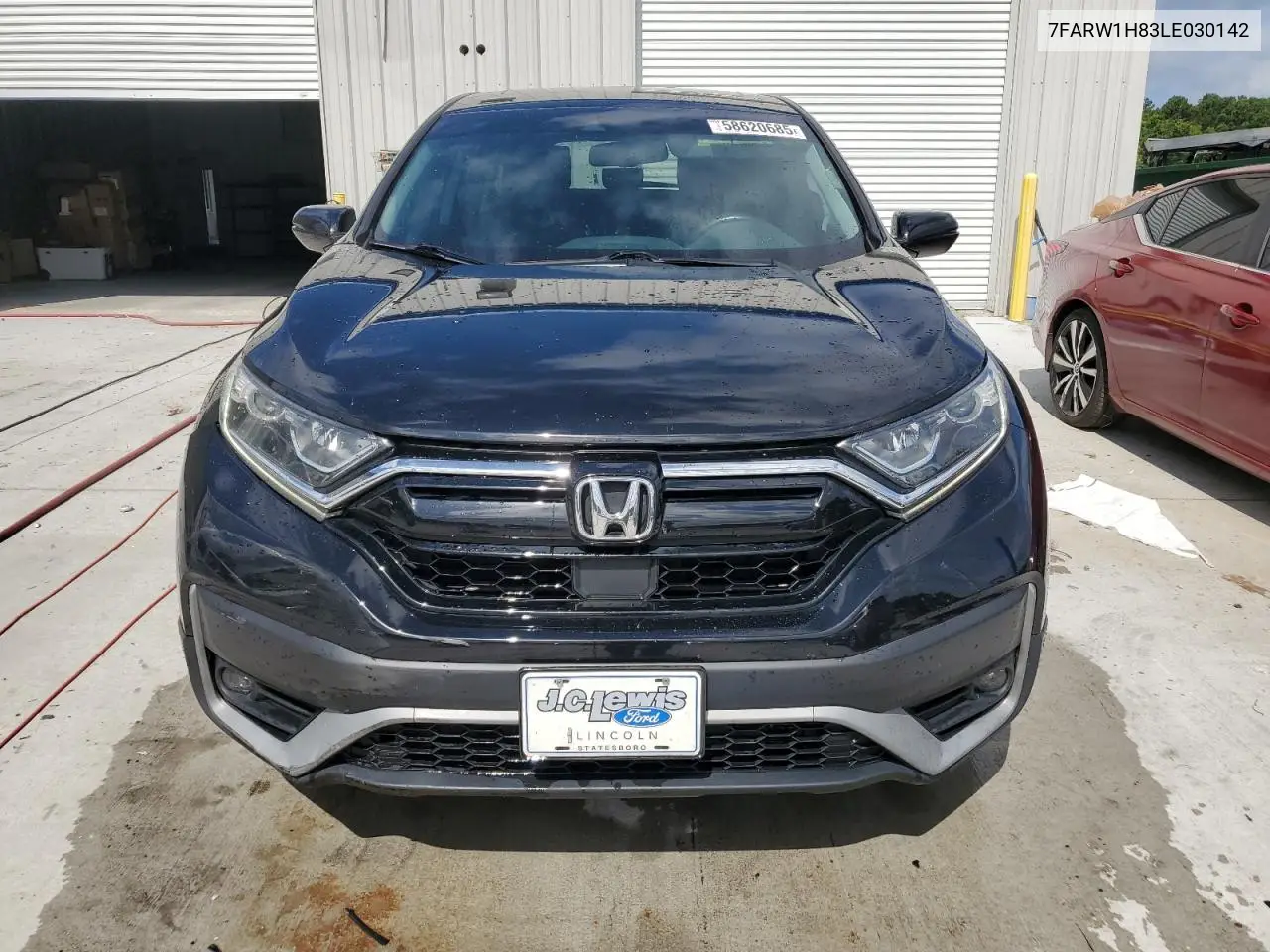 2020 Honda Cr-V Exl VIN: 7FARW1H83LE030142 Lot: 58620685