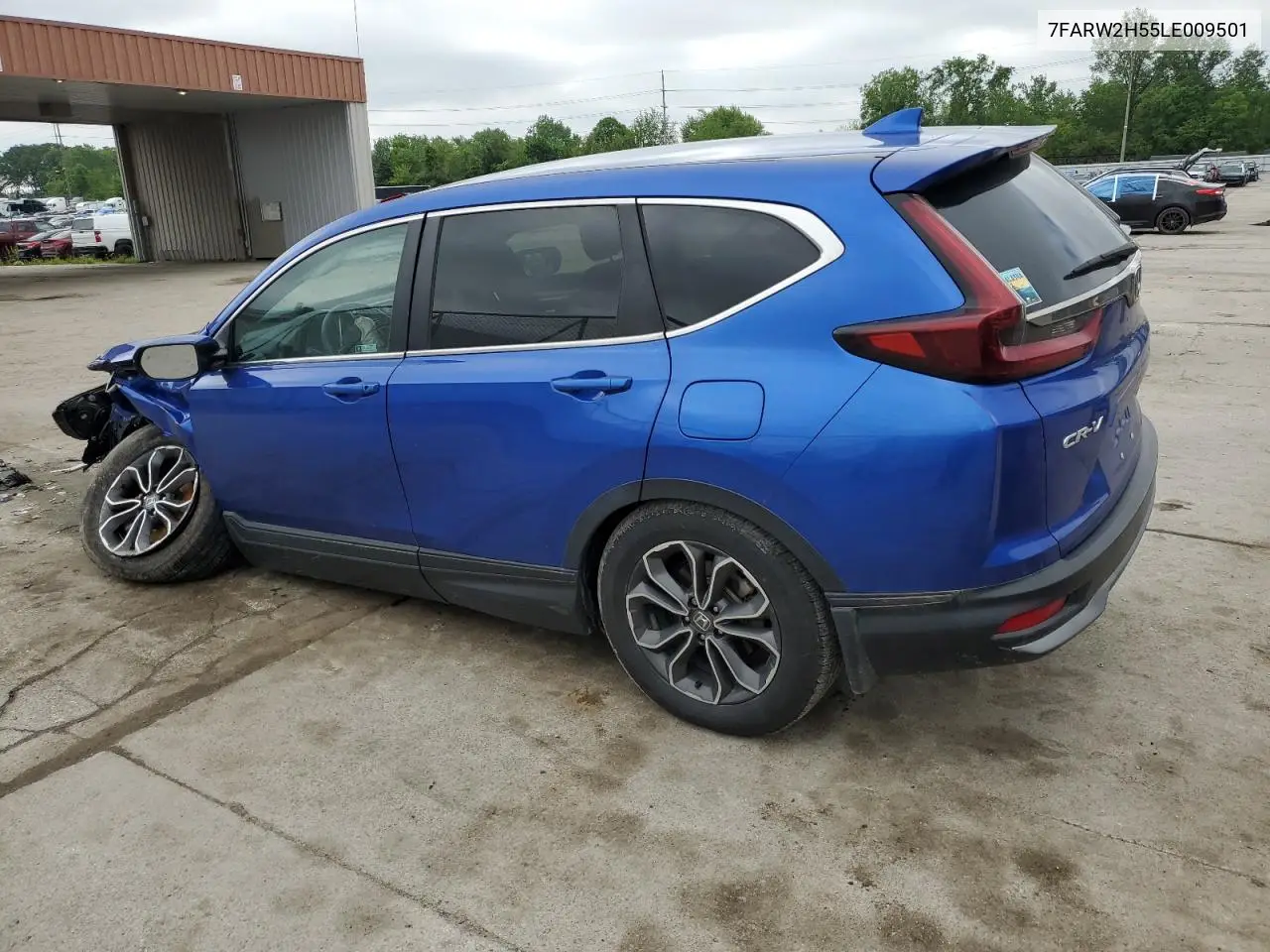 2020 Honda Cr-V Ex VIN: 7FARW2H55LE009501 Lot: 58695985