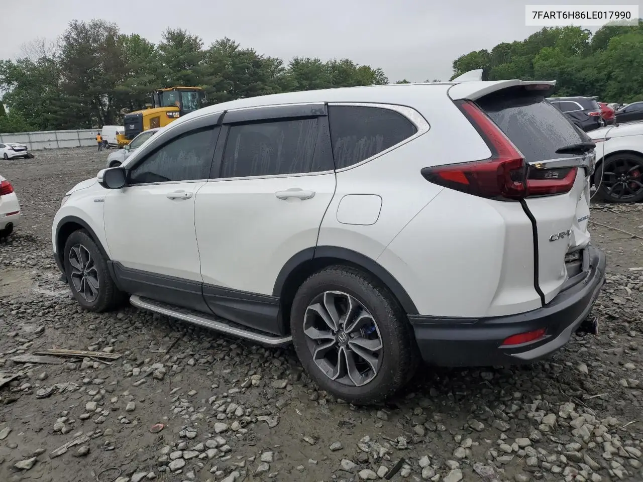2020 Honda Cr-V Exl VIN: 7FART6H86LE017990 Lot: 60563125