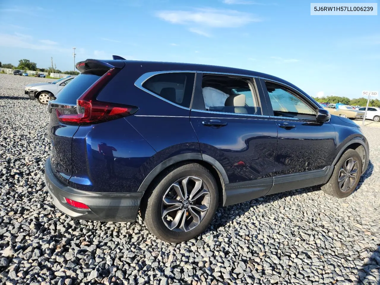 2020 Honda Cr-V Ex VIN: 5J6RW1H57LL006239 Lot: 61110105