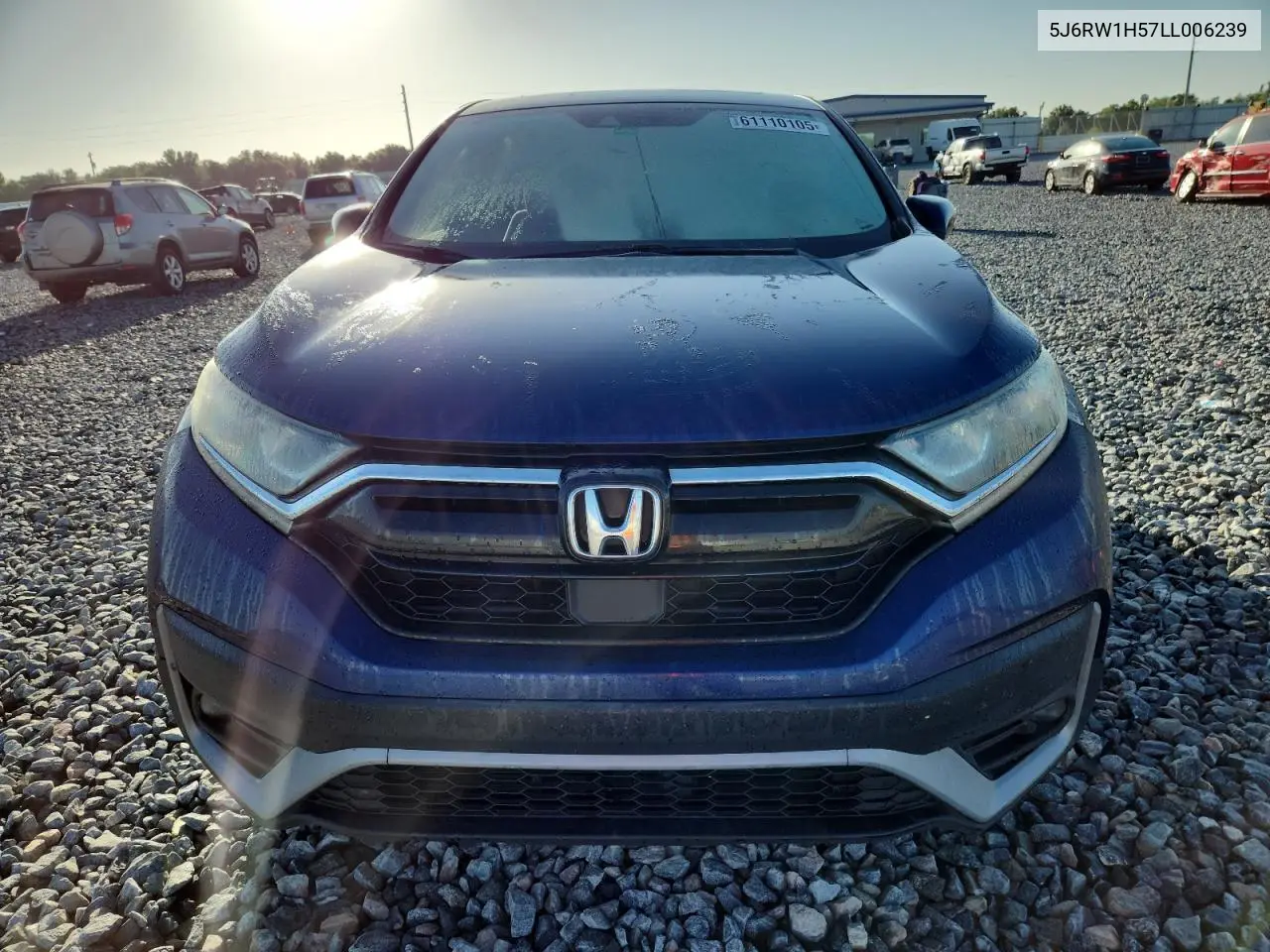 2020 Honda Cr-V Ex VIN: 5J6RW1H57LL006239 Lot: 61110105