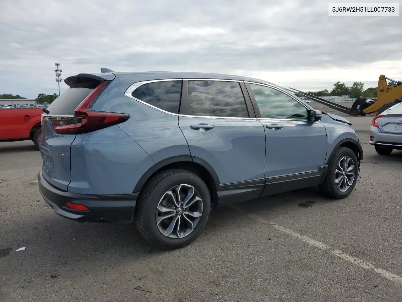 2020 Honda Cr-V Ex VIN: 5J6RW2H51LL007733 Lot: 61600155