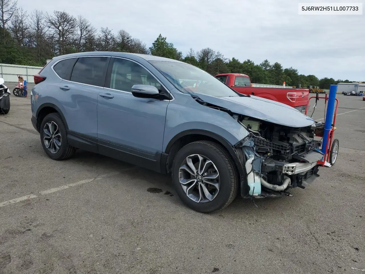 2020 Honda Cr-V Ex VIN: 5J6RW2H51LL007733 Lot: 61600155
