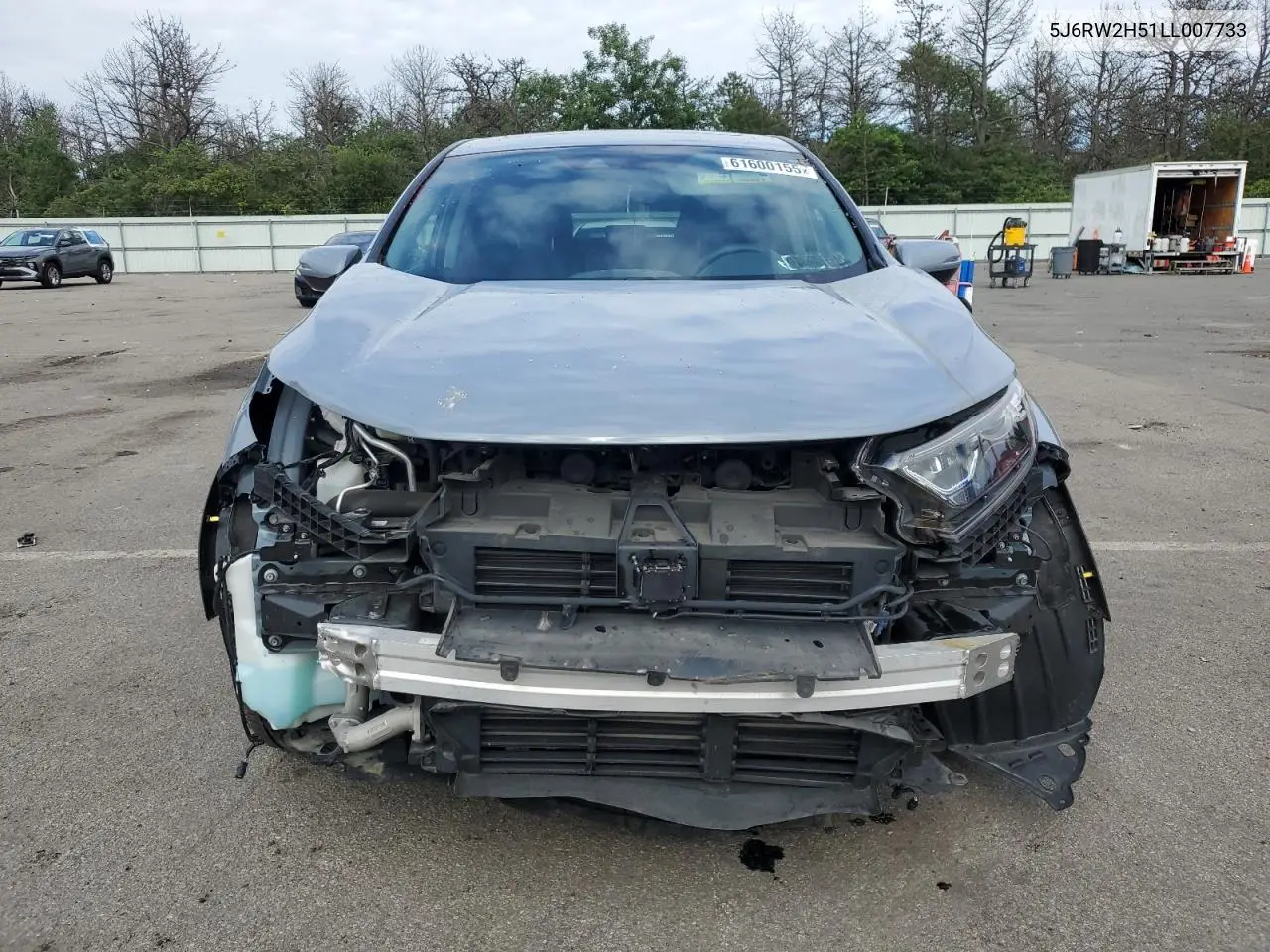 2020 Honda Cr-V Ex VIN: 5J6RW2H51LL007733 Lot: 61600155