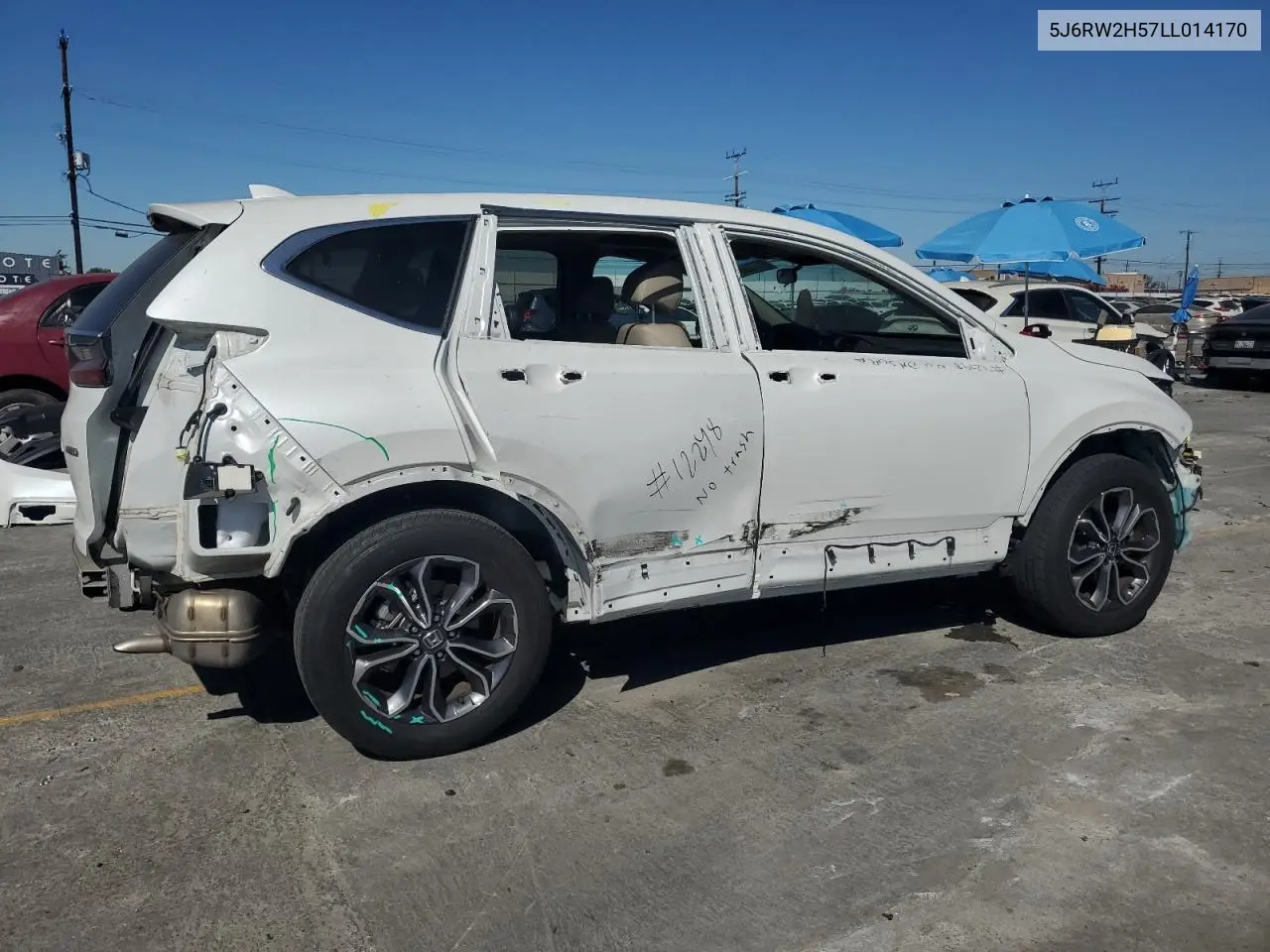 2020 Honda Cr-V Ex VIN: 5J6RW2H57LL014170 Lot: 61773265