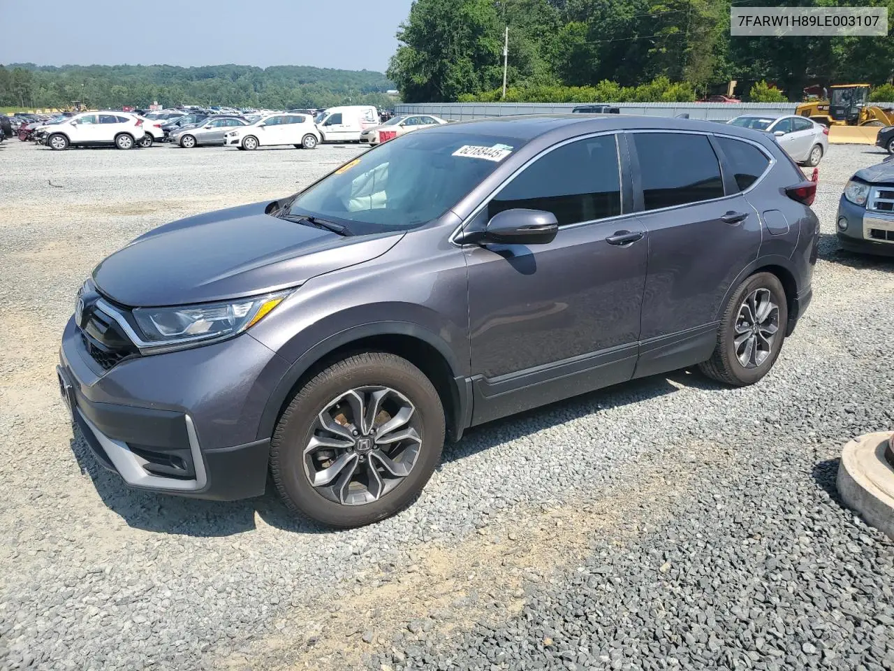 2020 Honda Cr-V Exl VIN: 7FARW1H89LE003107 Lot: 62188445