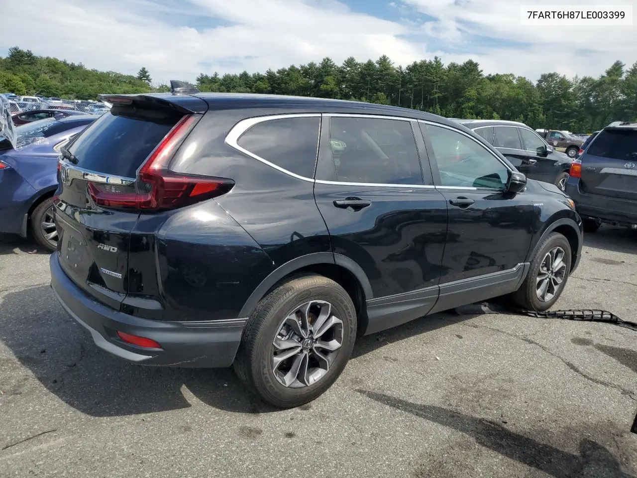2020 Honda Cr-V Exl VIN: 7FART6H87LE003399 Lot: 62738235