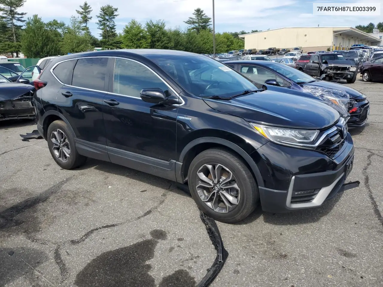 2020 Honda Cr-V Exl VIN: 7FART6H87LE003399 Lot: 62738235