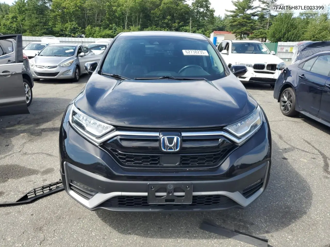 2020 Honda Cr-V Exl VIN: 7FART6H87LE003399 Lot: 62738235