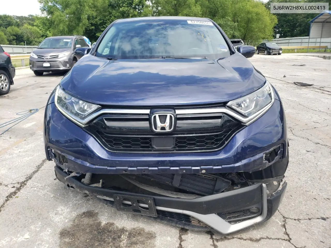 2020 Honda Cr-V Exl VIN: 5J6RW2H8XLL002413 Lot: 62750655