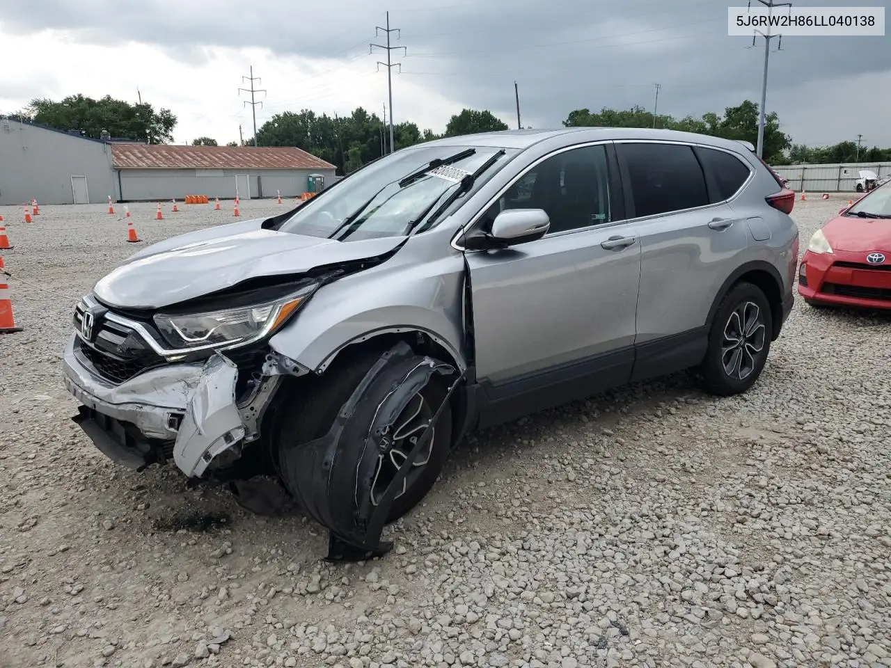2020 Honda Cr-V Exl VIN: 5J6RW2H86LL040138 Lot: 62860885