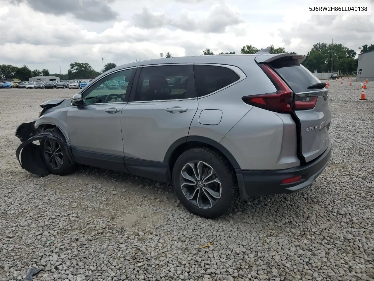 2020 Honda Cr-V Exl VIN: 5J6RW2H86LL040138 Lot: 62860885