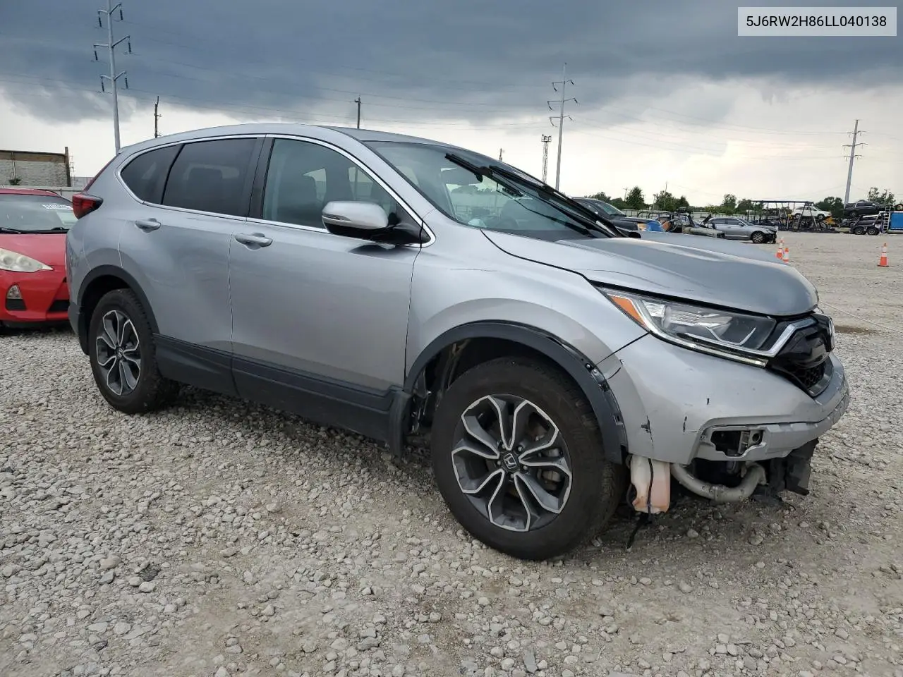 2020 Honda Cr-V Exl VIN: 5J6RW2H86LL040138 Lot: 62860885